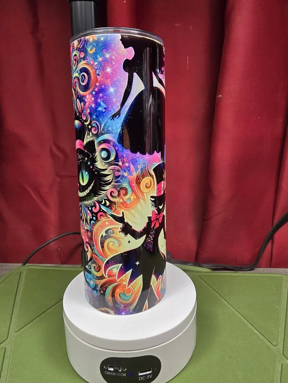 Alice In Wonderland Hogg Brand Tumbler 25oz